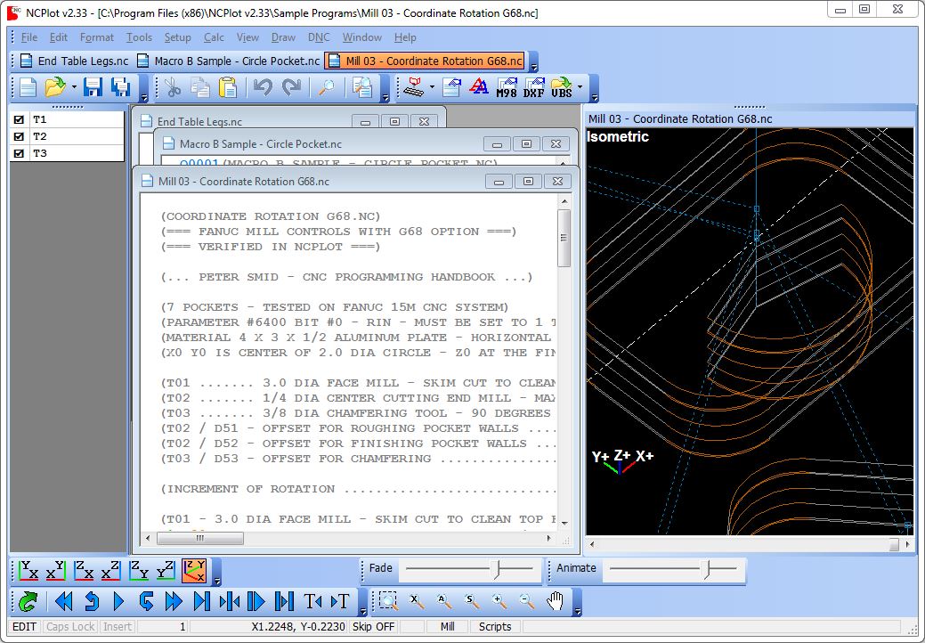 ncplot drawing from nc